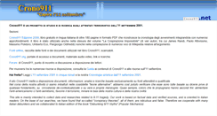 Desktop Screenshot of crono911.net
